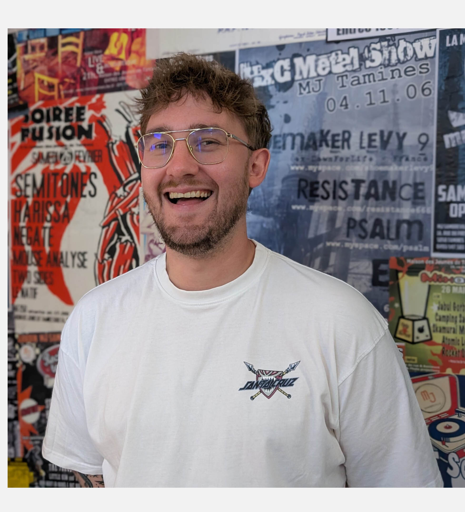 l'un de nos animateur Romain